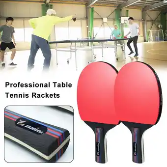 Walmart YUEYAN professional Table tennis racket grade high elastic rubber beginner racket offer