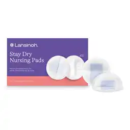 Walmart Lansinoh Stay Dry Disposable Nursing Pads for Breastfeeding, 100 Count offer