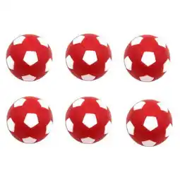 Walmart GARENDE 3x6pcs 32mm Table Soccer Football Foosball Balls Fussball Replacement Red offer