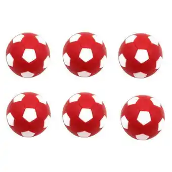 Walmart GARENDE 3x6pcs 32mm Table Soccer Football Foosball Balls Fussball Replacement Red offer