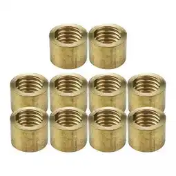 Walmart yotijay 4x10Pcs Billiard Cue Ferrules Billiard Corner Copper Hoop for Billiard Cue DIY 10mm offer