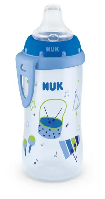 Walmart NUK Active Cup, 10 oz Soft Spout Sippy Cup, 12+ Months, 1 Pack, Boys offer