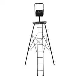 Walmart Big Game The Defender Tripod Stand, Deer Hunting Ladder w/ Rotating Seat offer