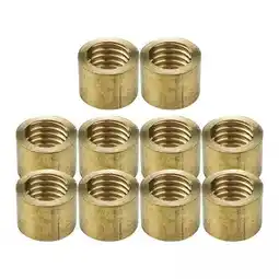 Walmart Luwecf 4x10Pcs Billiard Cue Ferrules Billiard Corner Copper Hoop for Billiard Cue DIY 10mm offer