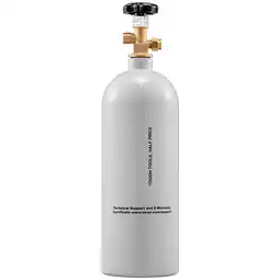 Walmart BENTISM 5 lbs CO2 Tank Aluminum Gas Cylinder with CGA320 Valve For Draft Soda Beer offer