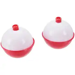 Walmart South Bend Red/White Push Button Float (2, 2 Pack) offer