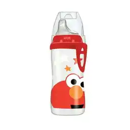 Walmart NUK Sesame Street Elmo Active Cup, Soft Spout Sippy Cup, 12+ Months, 10 oz, Unisex offer