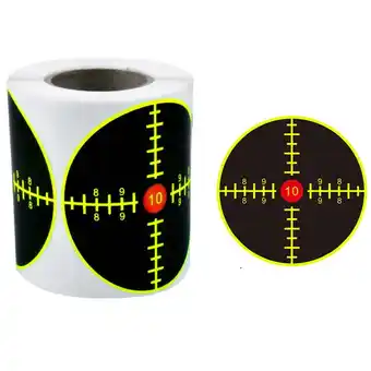 Walmart Clearance Now! 3 inch Shooting Splatter Target Stickers Adhesive Reactive Targets Paper Roll$ N3F0 offer