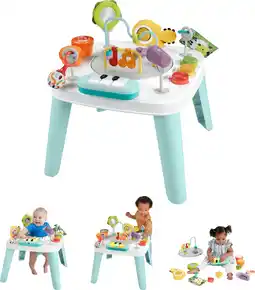 Walmart Fisher-Price 3-in-1 Hit Wonder Baby Activity Center & Toddler Play Table with Music & Lights, Unisex offer