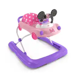 Walmart Disney MINNIE MOUSE Go, Go Bows 3-in-1 Car Walker, Pink, Infant to Toddler offer