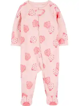 Walmart Carter's Child of Mine Baby Girl Sleep 'n Play, One-Piece, Sizes Preemie-6/9 Months offer