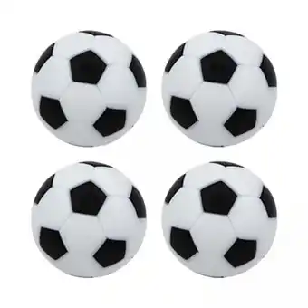 Walmart Luwecf 5x4 Pieces Foosball Balls Standard Size Table Soccer Balls for Children Adults offer