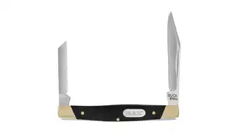 Walmart Buck Knives 0375BKSWM Deuce, Black Pakawood Handle,Box offer