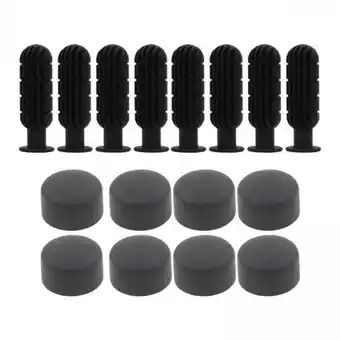 Walmart yotijay 5x8 Pairs Foosball Replace Table Football Game Handle Grips and End offer