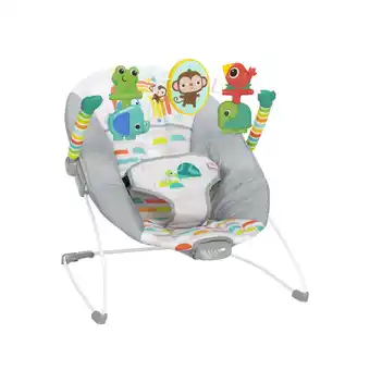 Walmart Bright Starts Playful Paradise Vibrating Baby Bouncer, Unisex, Newborn + offer