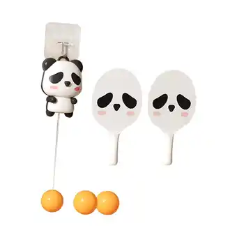 Walmart amleso Panda Hanging Table Tennis Set Equipment for Workout Activity Sports 3 Balls offer