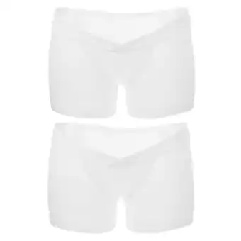 Walmart Maternity Panties Underwear Seamless Thong White Regenerated Cellulose Fiber Women's 2 Pcs offer