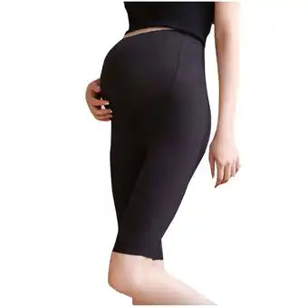 Walmart SHTXOZHI Maternity Shorts Over The Belly Workout Athletic Pregnancy Shorts Running Active Shorts offer