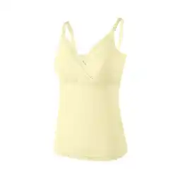 Walmart SHTXOZHI Nursing Tank Tops for Breastfeeding Maternity Sleeveless Cami Tops Pregnancy Clothes offer