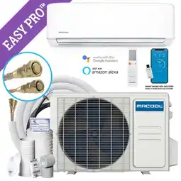 Walmart MRCOOL DIY Easy Pro 9,000 BTU 20 SEER Ductless Mini Split Air Conditioner and Heat Pump - 115V offer