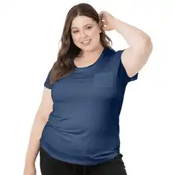 Walmart Everyday Nursing & Maternity T-shirt | Navy offer