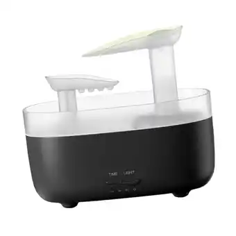 Walmart Baoblaze Raindrop s Humidifier Noiseless Desk Humidifier for Room Home Bedroom black offer