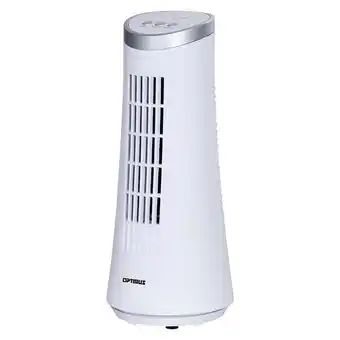 Walmart Optimus 12-Inch Slim Tower Fan, White, OP392402 offer