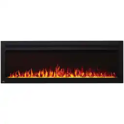 Walmart Napoleon NEFL60HI Purview 60 Inch Linear Electric Wall Mount Fireplace w/ Remote offer