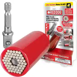 Walmart Red Dog Socket with Drill Adapter offer