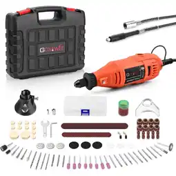 Walmart GOXAWEE Adjustable Power Rotary Tool, 30000 RPM 5 Speed, 130W, 110-120V, 140 Piece, G4007Y offer