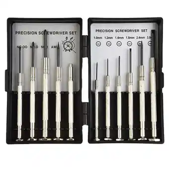 Walmart 11Pcs Precision Screwdriver Set for Watch Jewelry Glasses Electronic Small Screw offer