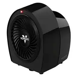 Walmart Vornado Velocity 1R Personal Space Heater with 2 Heat Settings and Advanced Safety Features, Black offer