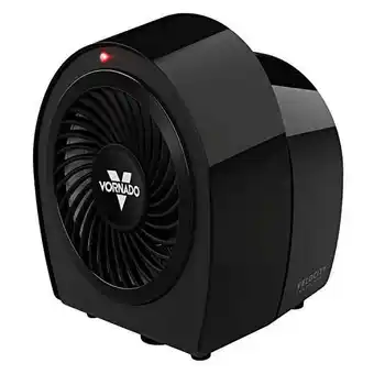 Walmart Vornado Velocity 1R Personal Space Heater with 2 Heat Settings and Advanced Safety Features, Black offer