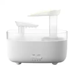 Walmart Almencla Raindrop s Humidifier Noiseless Desk Humidifier for Room Home Bedroom white offer