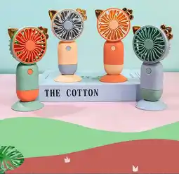 Walmart BLNVKOP Fans For Home Summer New Cute Portable Desktop Wind Power Usb Charging Fan offer