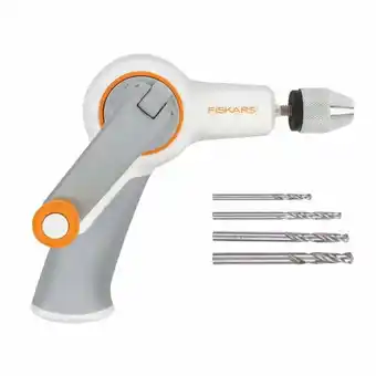 Walmart Fiskars Precision Hand Drill Kit - 5 Piece offer