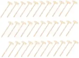 Walmart 30 Pcs Mini Wooden Hammers for Chocolate, Small Wood Toy Mallets for Kids offer