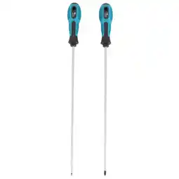 Walmart Geynutaly, Aluminum Alloy 92 x 46 x 21 mm Magnetic Rubber Slotted Screwdrivers 2 Pieces offer