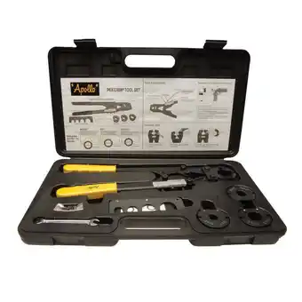 Walmart Apollo 69PTKH0015K 4 in 1 Pex Multi-Head Crimp Tool Kit offer