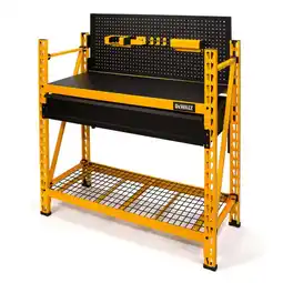 Walmart DeWalt 41631 DXST3000WB 4-ft. 2-Shelf Industrial Storage Rack Work Station Kit offer