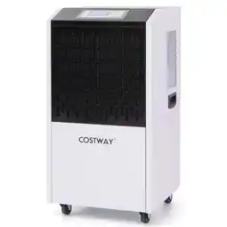 Walmart Costway 250 Pints Commercial Dehumidifier Industrial Heavy Duty Dehumidifierw/Drain Hose offer