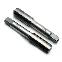 Walmart Durable 2pcs HSS 14mm x 1 25 Metric Taper & Plug Taps Right Hand Thread Silver offer