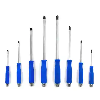 Walmart Stark USA 8PC Hammer Head Screwdriver Set With Magnetic Tips & Cushion Grip, Phillips & Flat Head offer