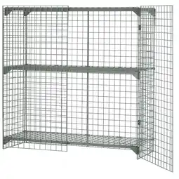 Walmart Global Industrial Wire Mesh Security Cage, 36W x 24D x 48H offer