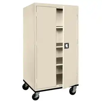 Walmart Sandusky Hotwells 20 Gauge Steel Single Storage Cabinet ( 72'' H x 36'' W x 24'' D) offer