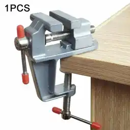 Walmart 1PCS Bench Vise Table Rotary Lock Clamp Vise offer