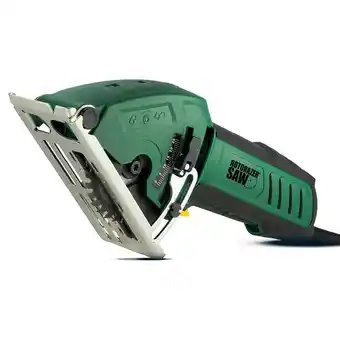 Walmart Rotorazer Compact Circular Saw Set with 3.35in Blades, Dust Collector & Case, As Seen On TV Green offer