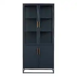 Walmart Coastal Living Santorini Tall Metal Kitchen Cabinet offer