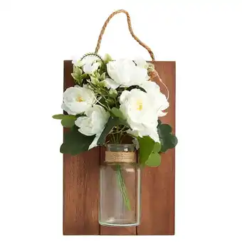 Walmart Floral Wall Sconces - White Flowers offer