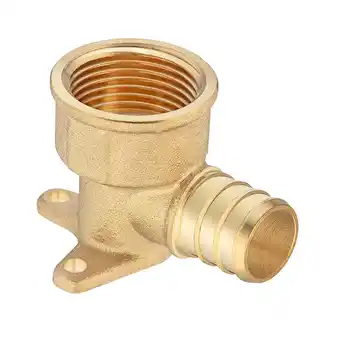 Walmart Baoblaze Brass Pex Fittings Transition from Threaded Shower Head Fitting 0.75inch NPT offer